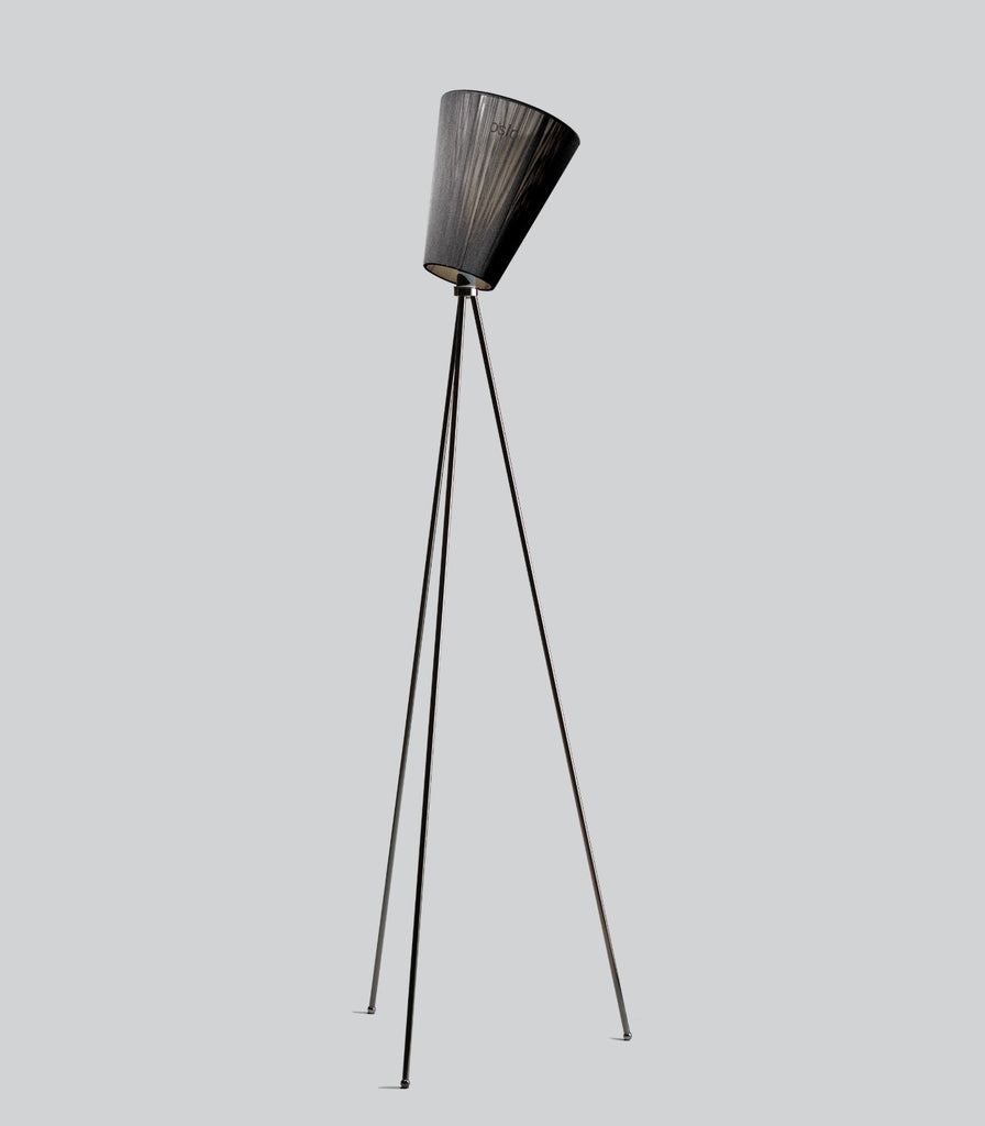 Northern Oslo Floor Lamp in Black/Black