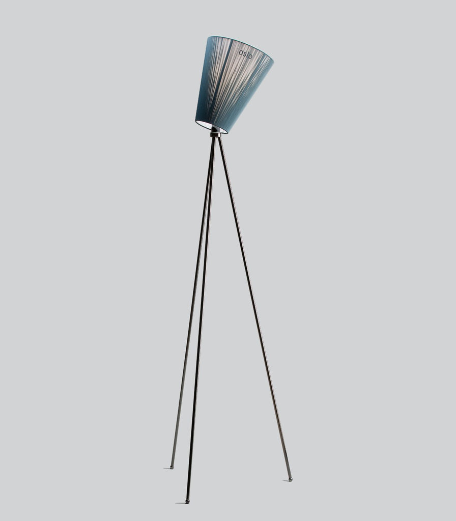 Northern Oslo Floor Lamp in Black/Green