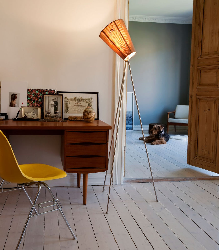 Northern Oslo Floor Lamp featured within a interior space