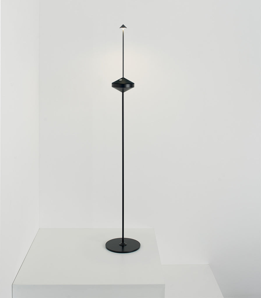 Ai Lati Pina Floor Lamp featured within outdoor space