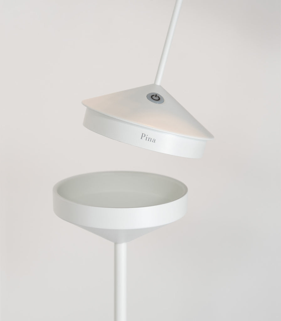 Ai Lati Pina Floor Lamp featured within outdoor space