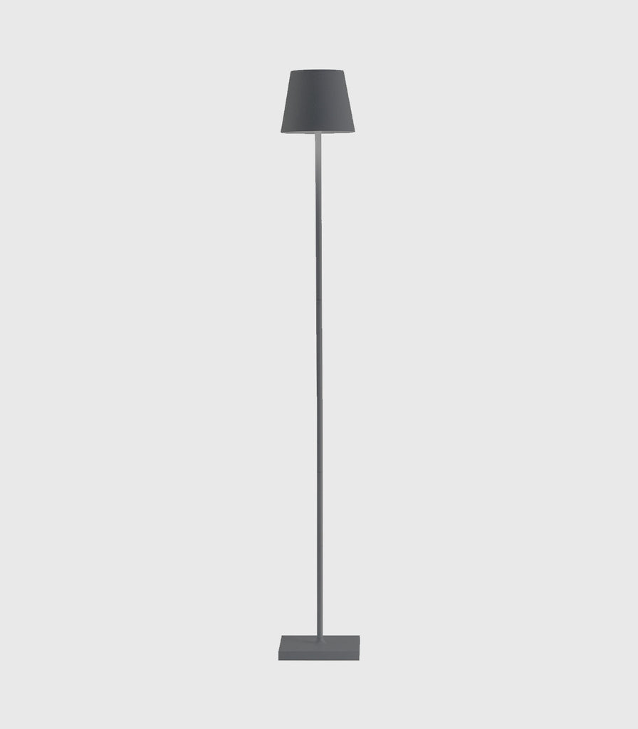 Ai Lati Poldina Large Floor/Table Lamp in Dark Grey