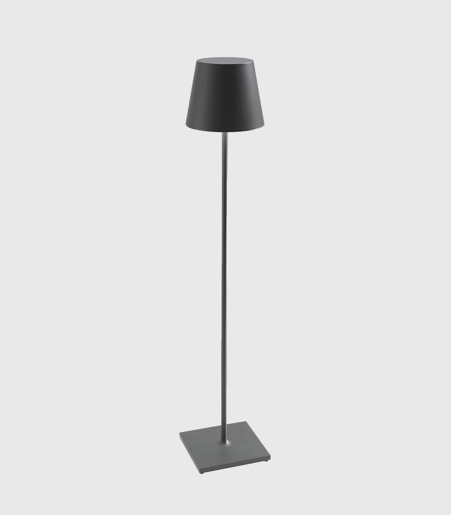 Ai Lati Poldina XXL Floor/Table Lamp in Dark Grey