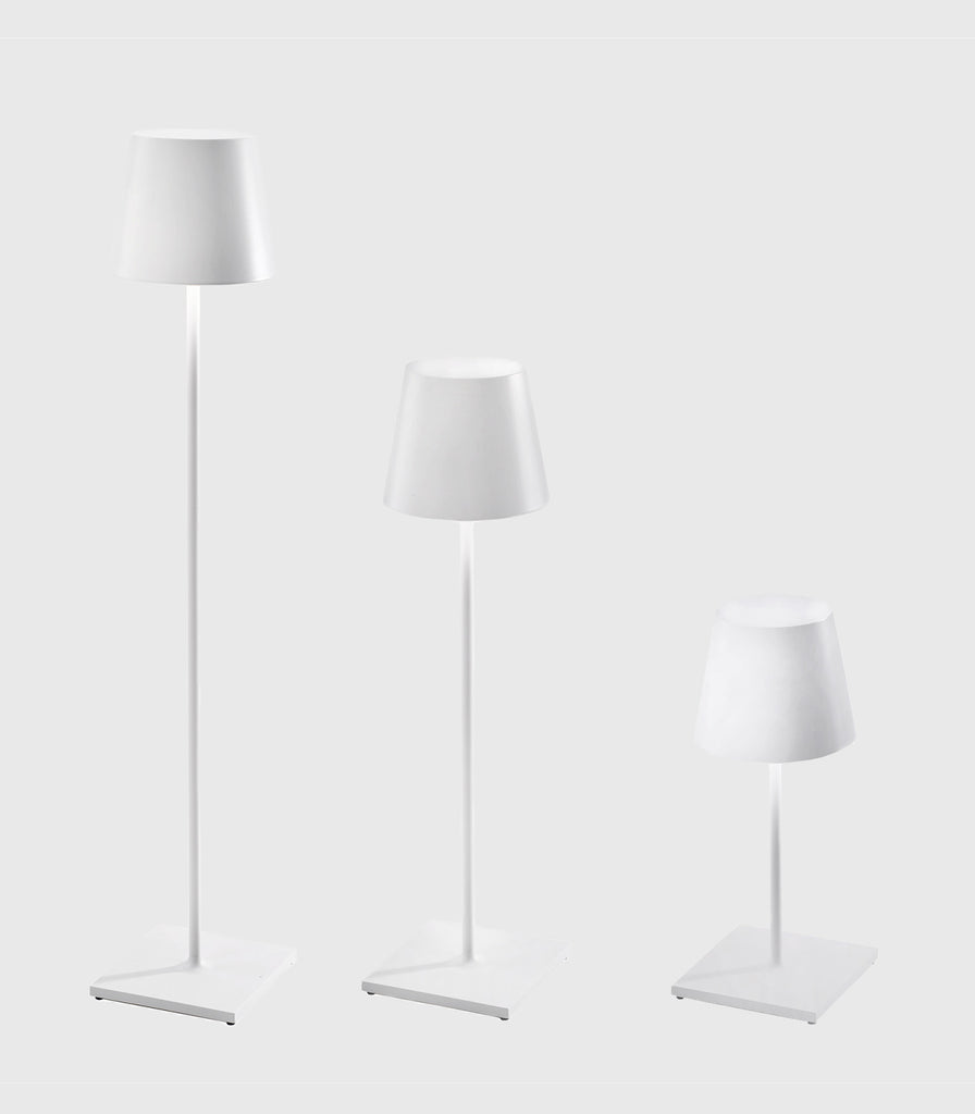 Ai Lati Poldina XXL Floor/Table Lamp in White with differnet sizes