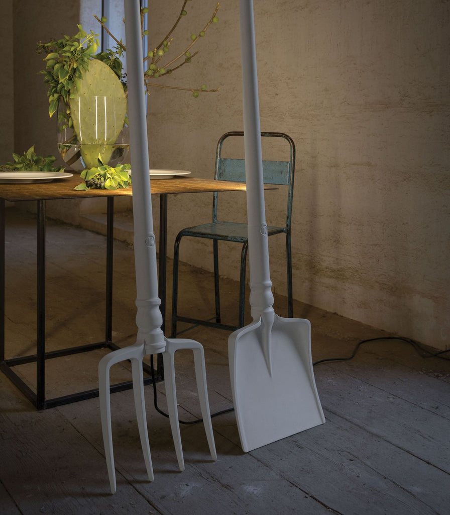 Karman Tobia Floor Lamp featured within a indoor space