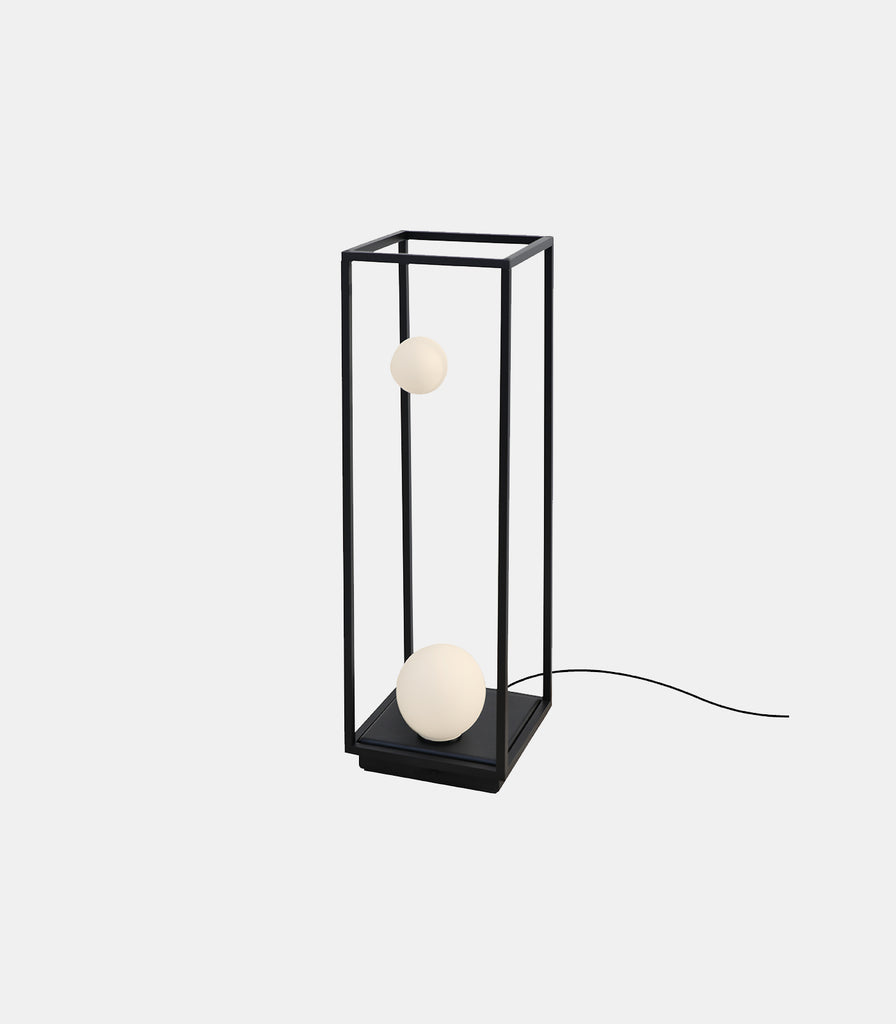 Karman Abachina Floor Lamp in Small/Black