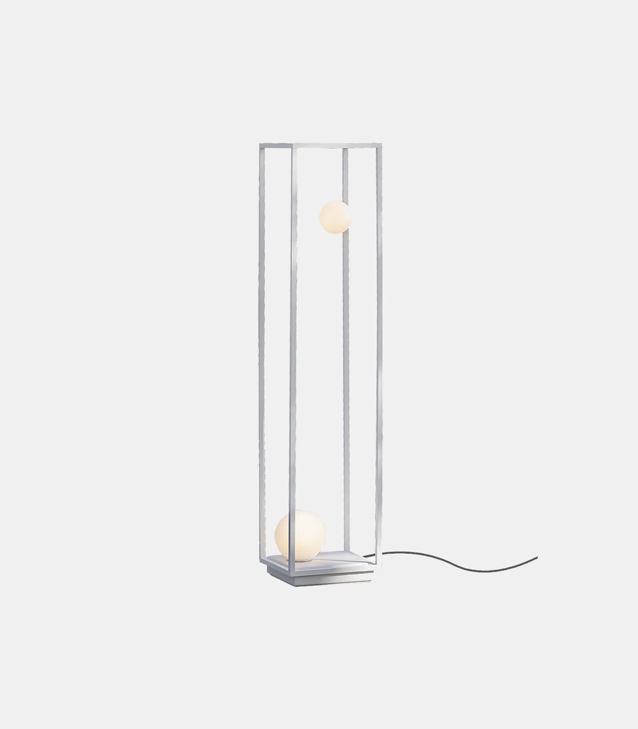 Karman Abachina Floor Lamp in Large/White