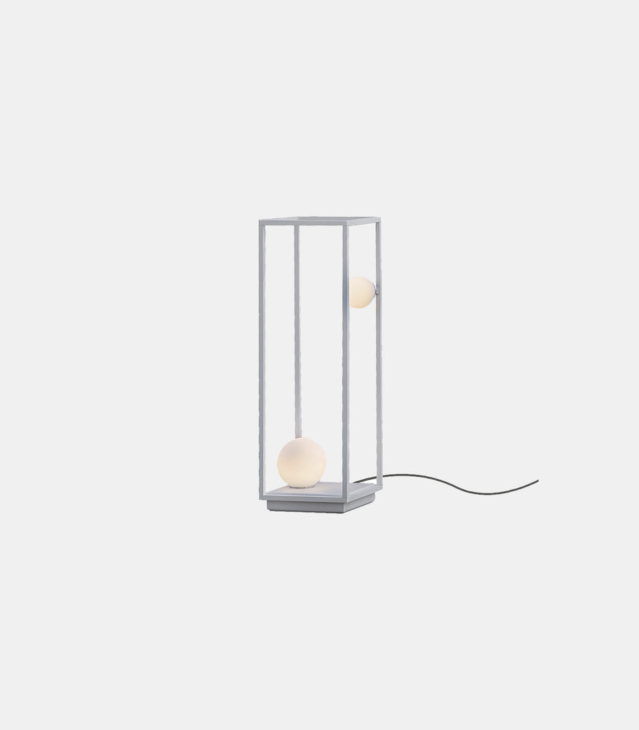 Karman Abachina Outdoor Floor Lamp in Small/White
