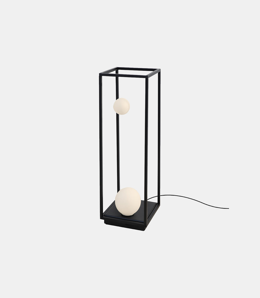 Karman Abachina Outdoor Floor Lamp in Small/Black