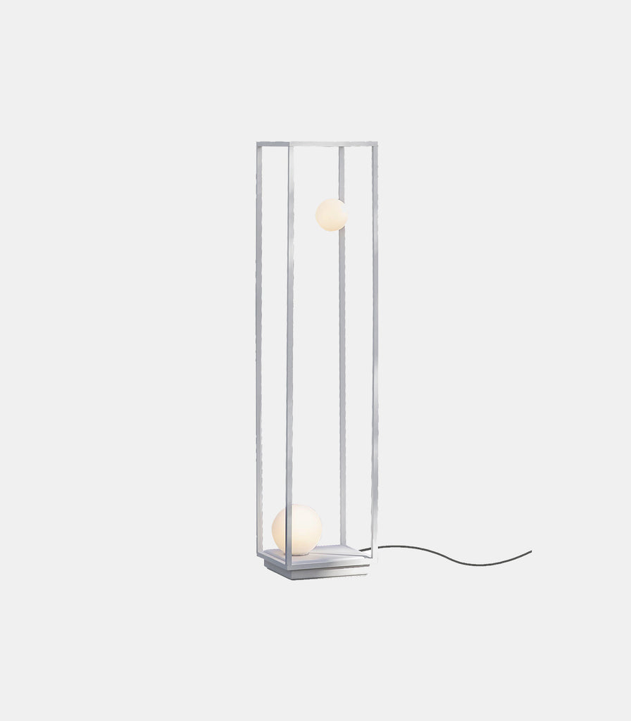 Karman Abachina Outdoor Floor Lamp in Large/White