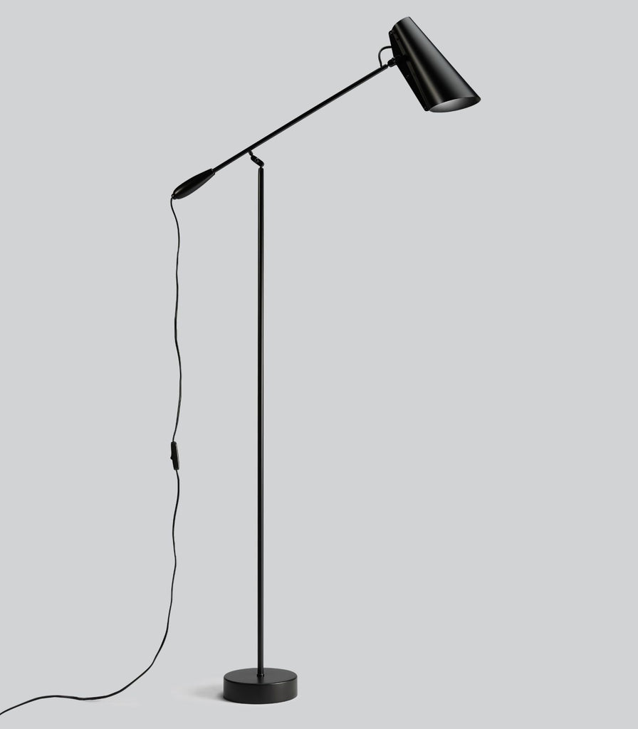 Northern Birdy Floor Lamp in Black/Black