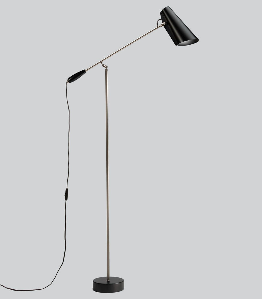 Northern Birdy Floor Lamp in Black/Black