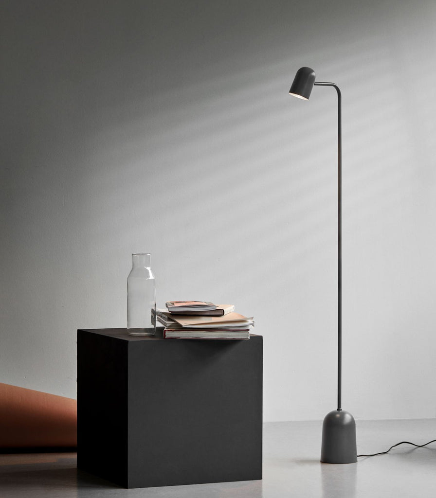 Northern Buddy Floor Lamp featured within a interior space