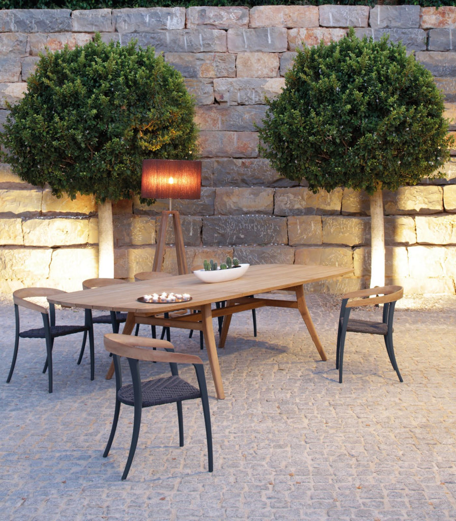 Royal Botania Club Floor Lamp featured within a outdoor space
