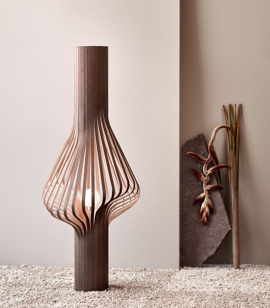 Northern Diva Floor Lamp featured within a interior space