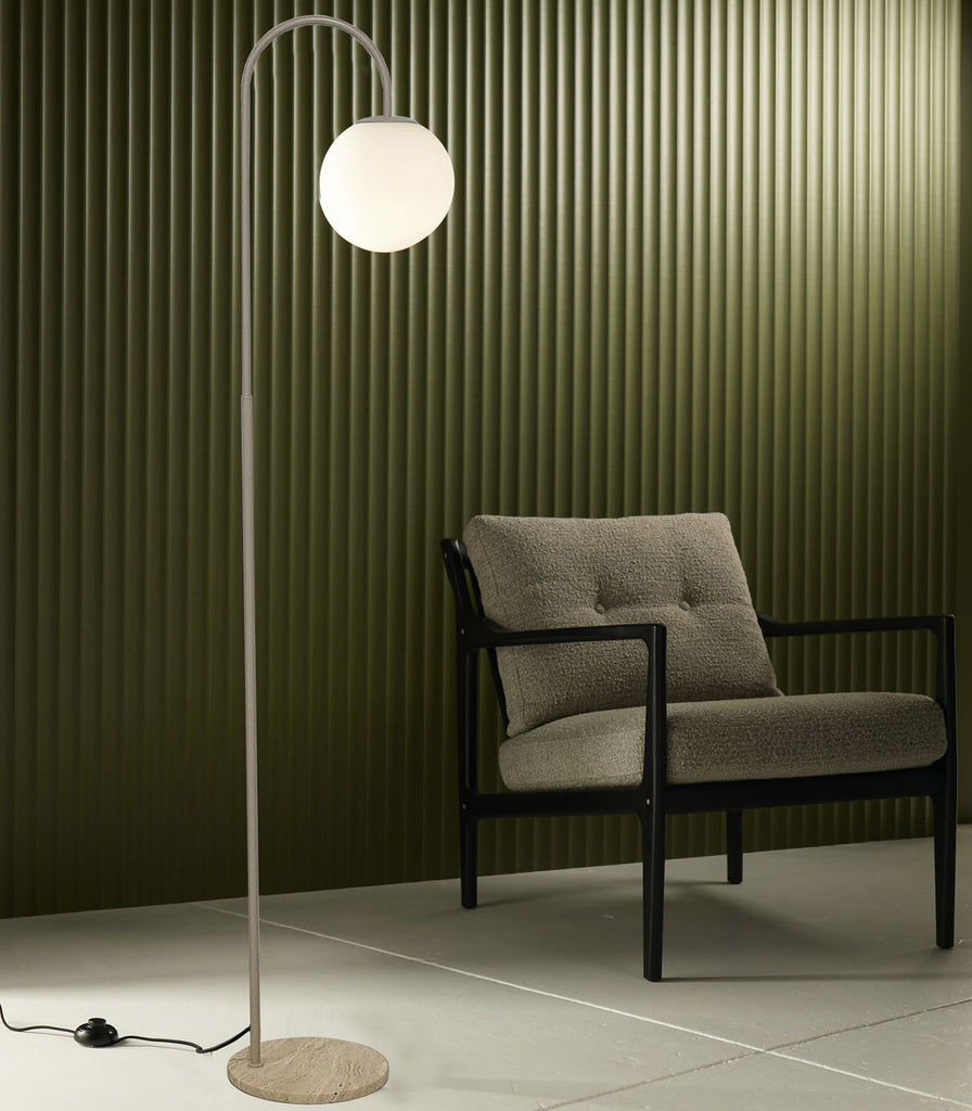 Mayfield Mintu Floor Lamp featured within interior space