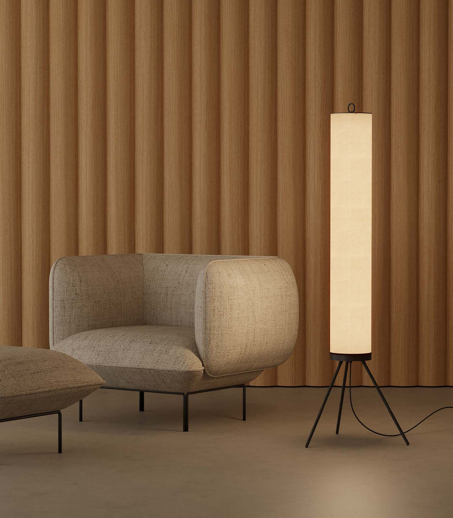 Aromas Nooi Floor Lamp featured within interior space