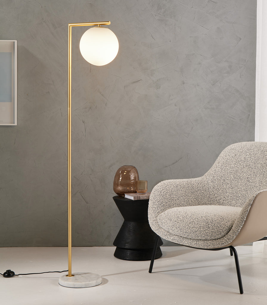 Mayfield Remi Floor Lamp featured within interior space
