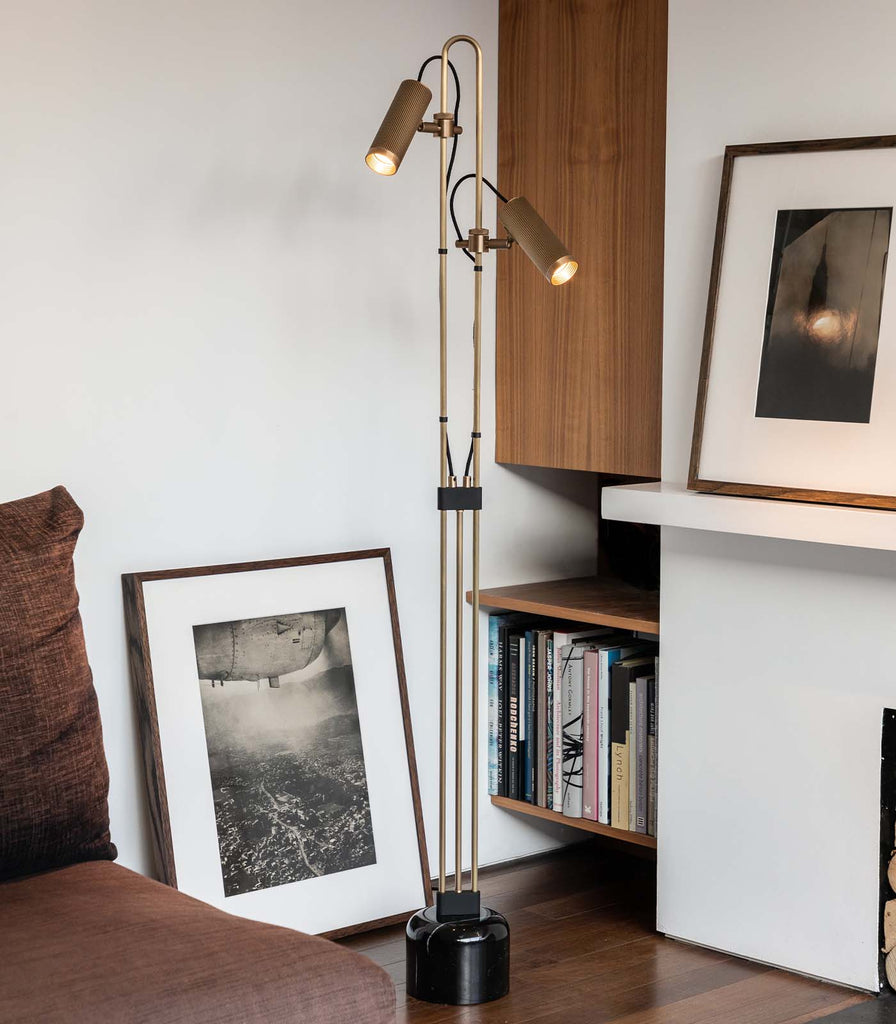 J. Adams & Co. Spot Floor Lamp featured in an interior space