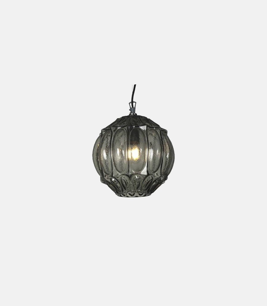 Karman Ginger Pendant Light in Round/Smoked