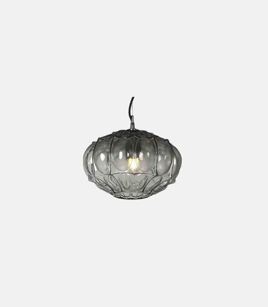 Karman Ginger Pendant Light in Oval/Smoked