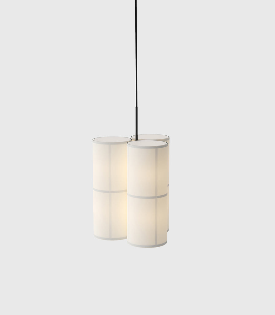 Menu Lighting Hashira Small Cluster Pendant Light featured within interior space