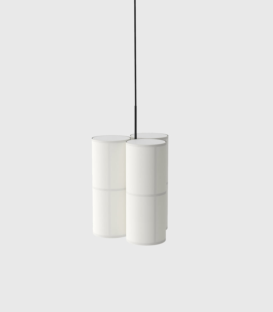 Menu Lighting Hashira Small Cluster Pendant Light in White