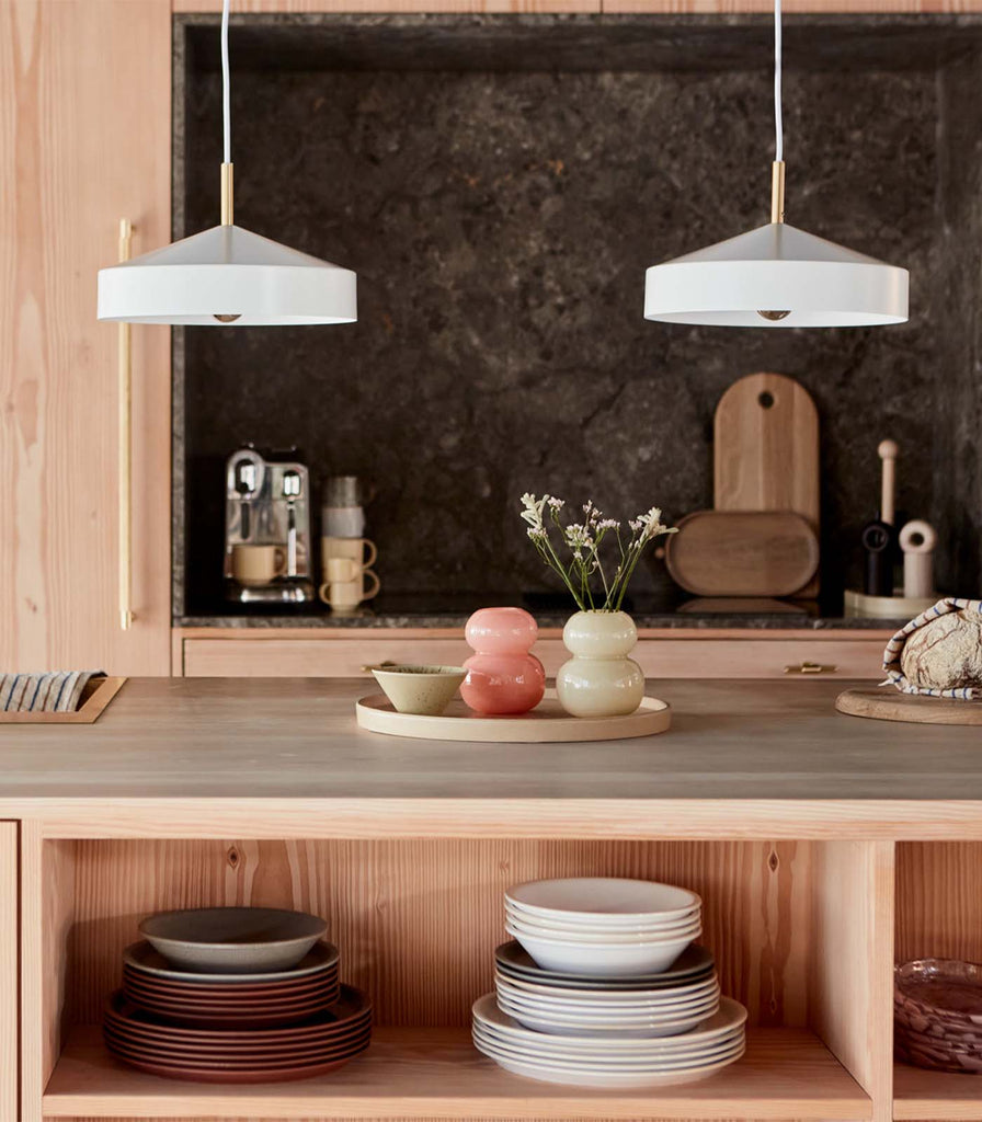 Nordic Fusion Hatto Pendant Light featured within interior space