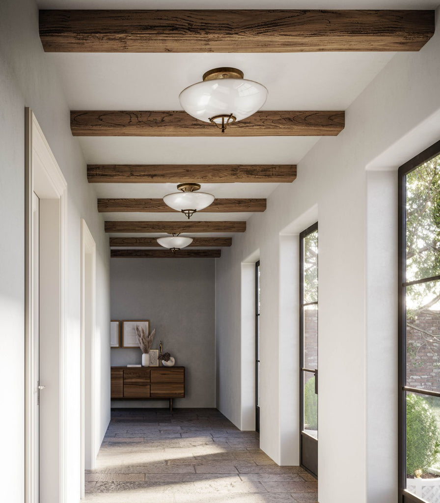 Il Fanale Country Curve Ceiling Light featured within indoor space