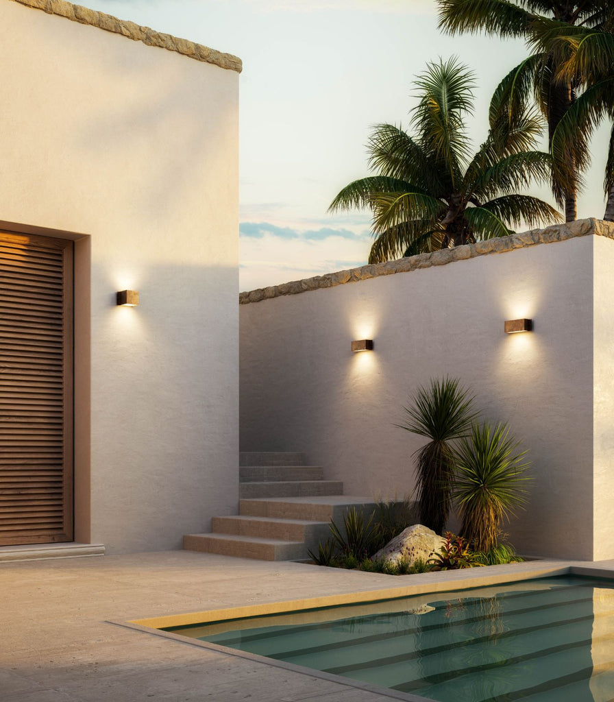 II Fanale Decori Wall Light featured within an outdoor space