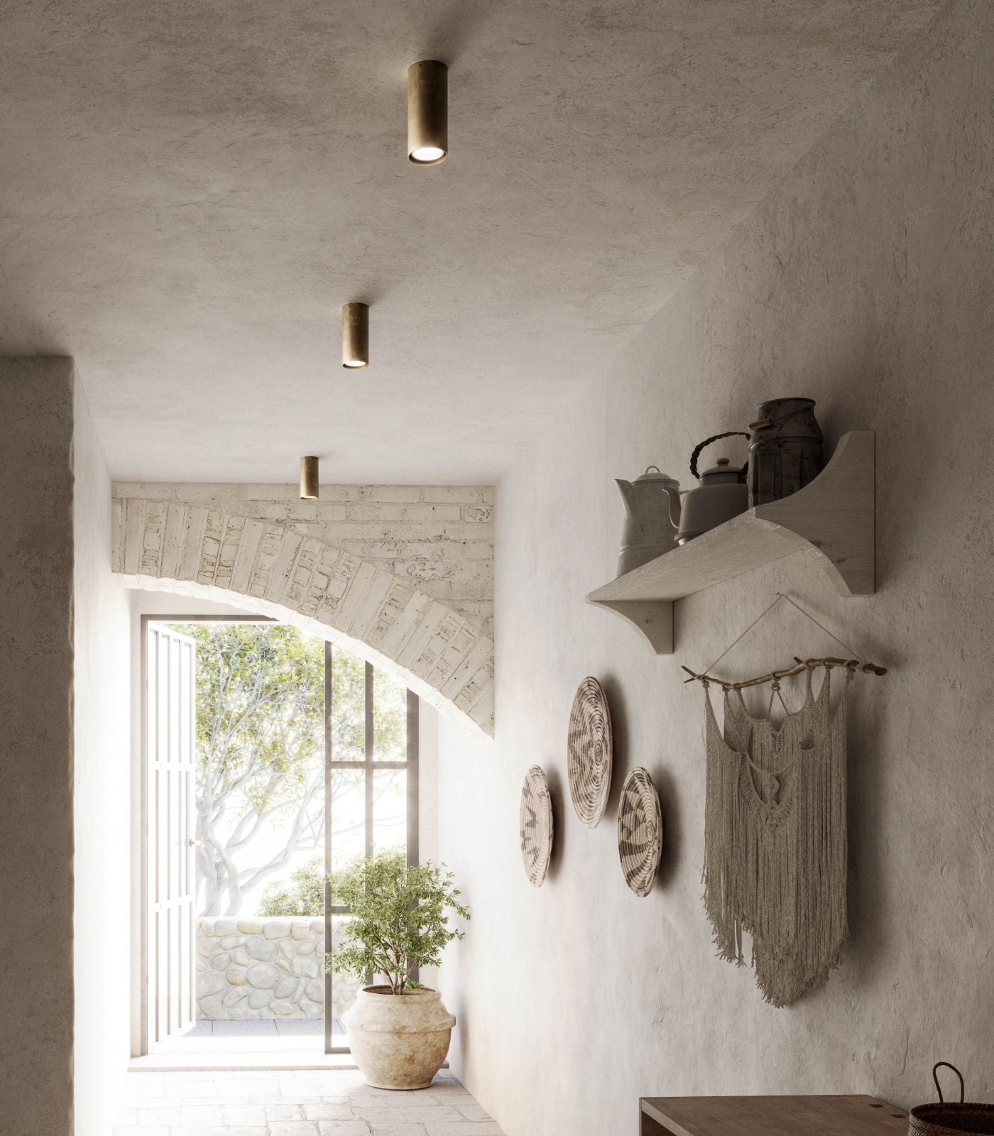 Champagne ceiling light shade discount