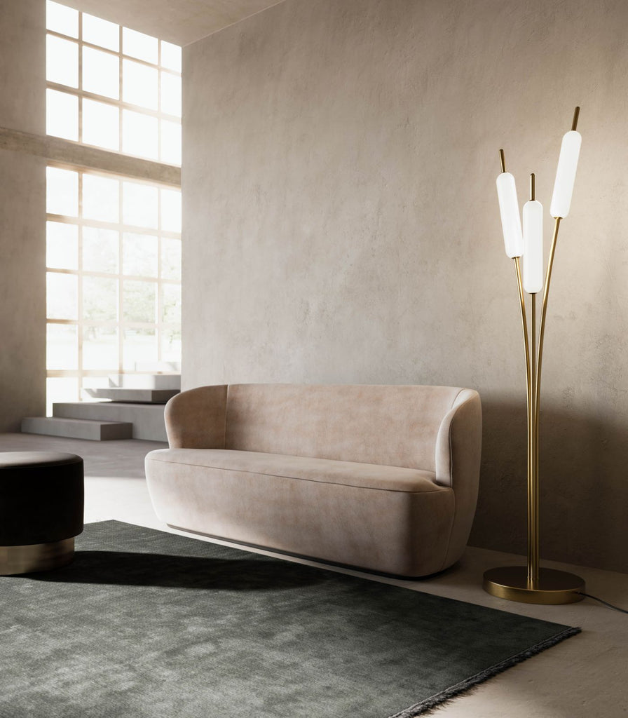 Il Fanale Typha Floor Lamp featured within interior space