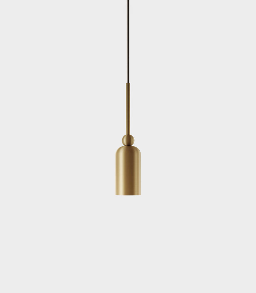 Il Fanale Madame Pendant Light in Natural Brass