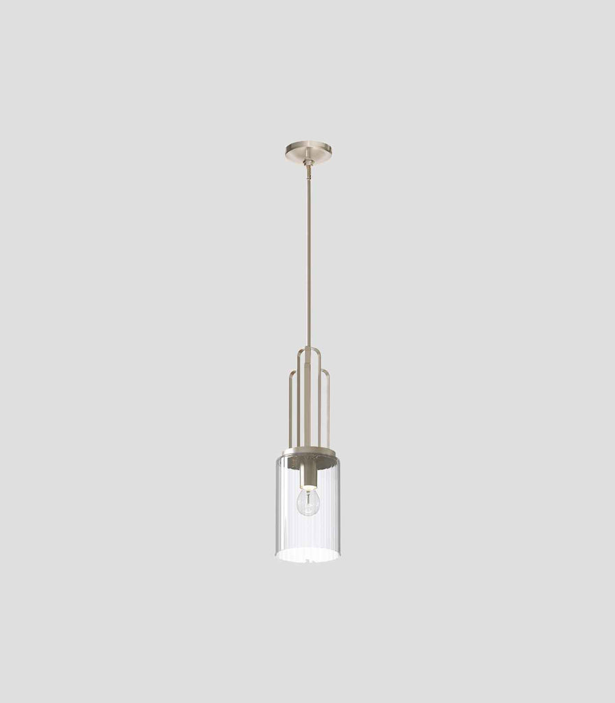 Elstead Kimrose Pendant Light in Polished Nickel