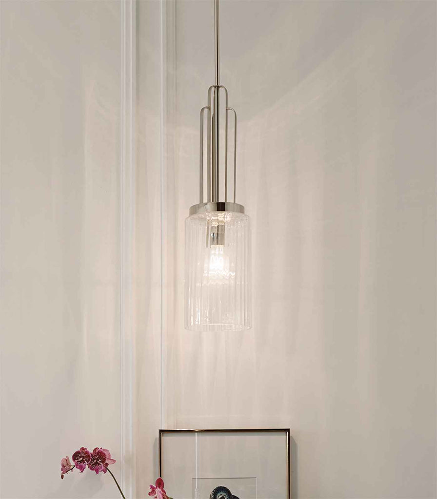 Elstead Kimrose Pendant Light featured within interior space