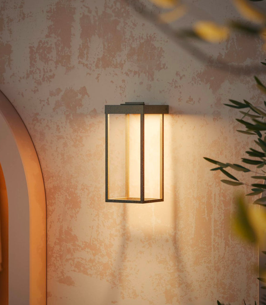II Fanale Lanterne Slim Wall Light featured within outdoor space