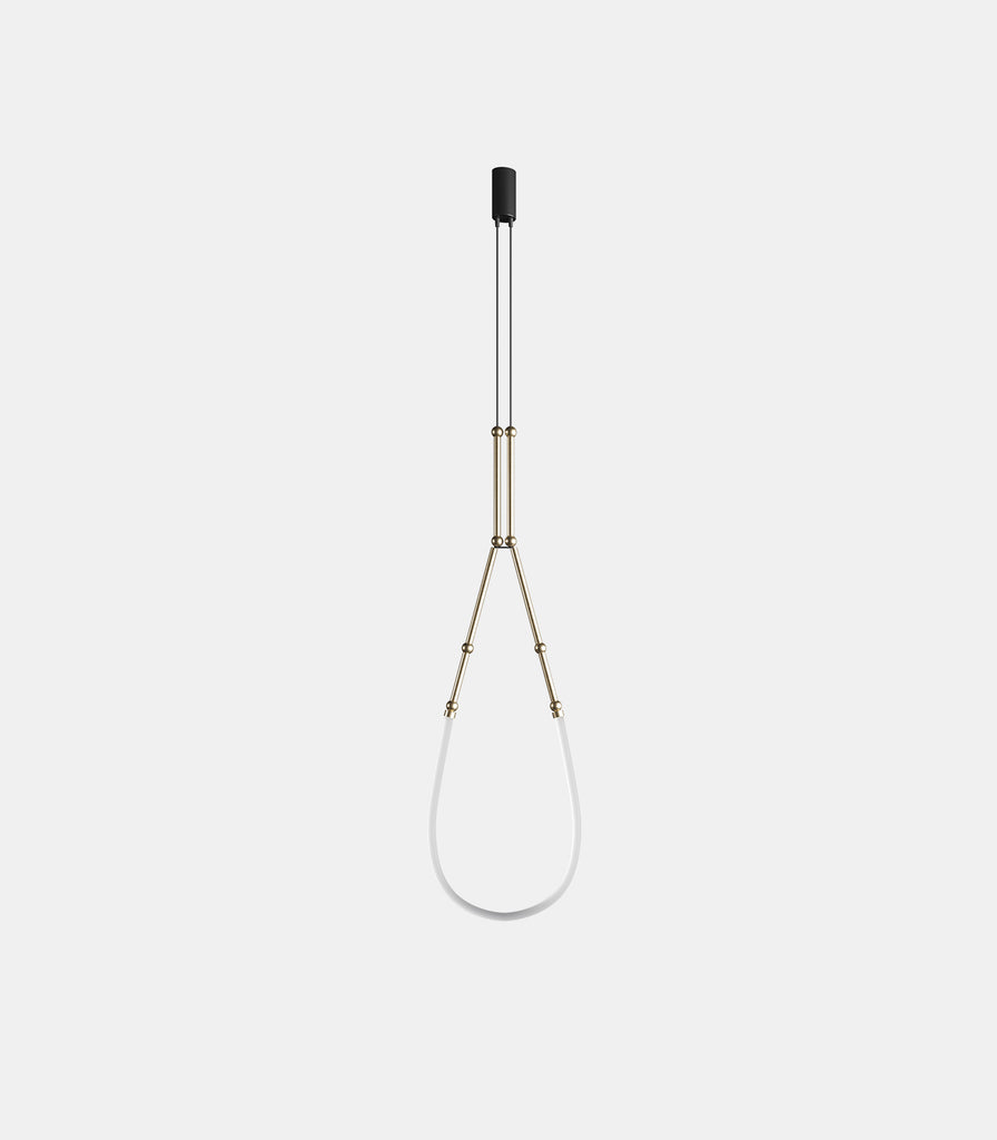 Karman Leda Drop Pendant Light in Matte Bronze