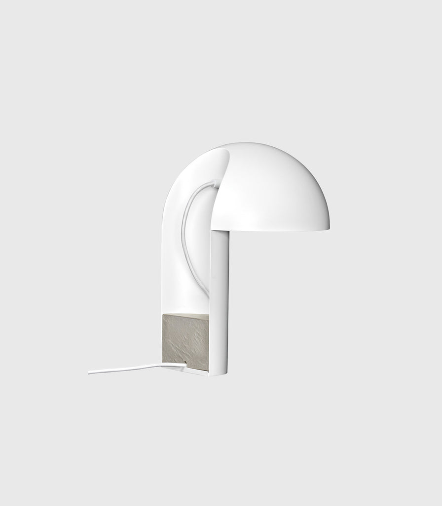 Nordic Fusion Leery Table Lamp in White