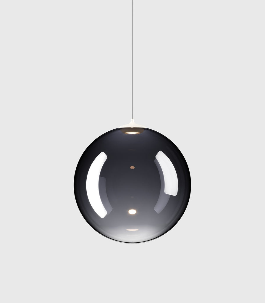 Lodes Random Solo Pendant Light in Extra Large/Glossy Smoke