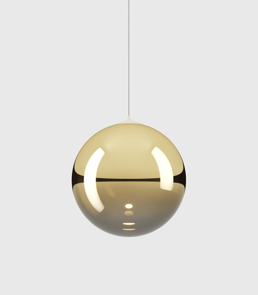 Lodes Random Solo Pendant Light in Extra Large/Gold
