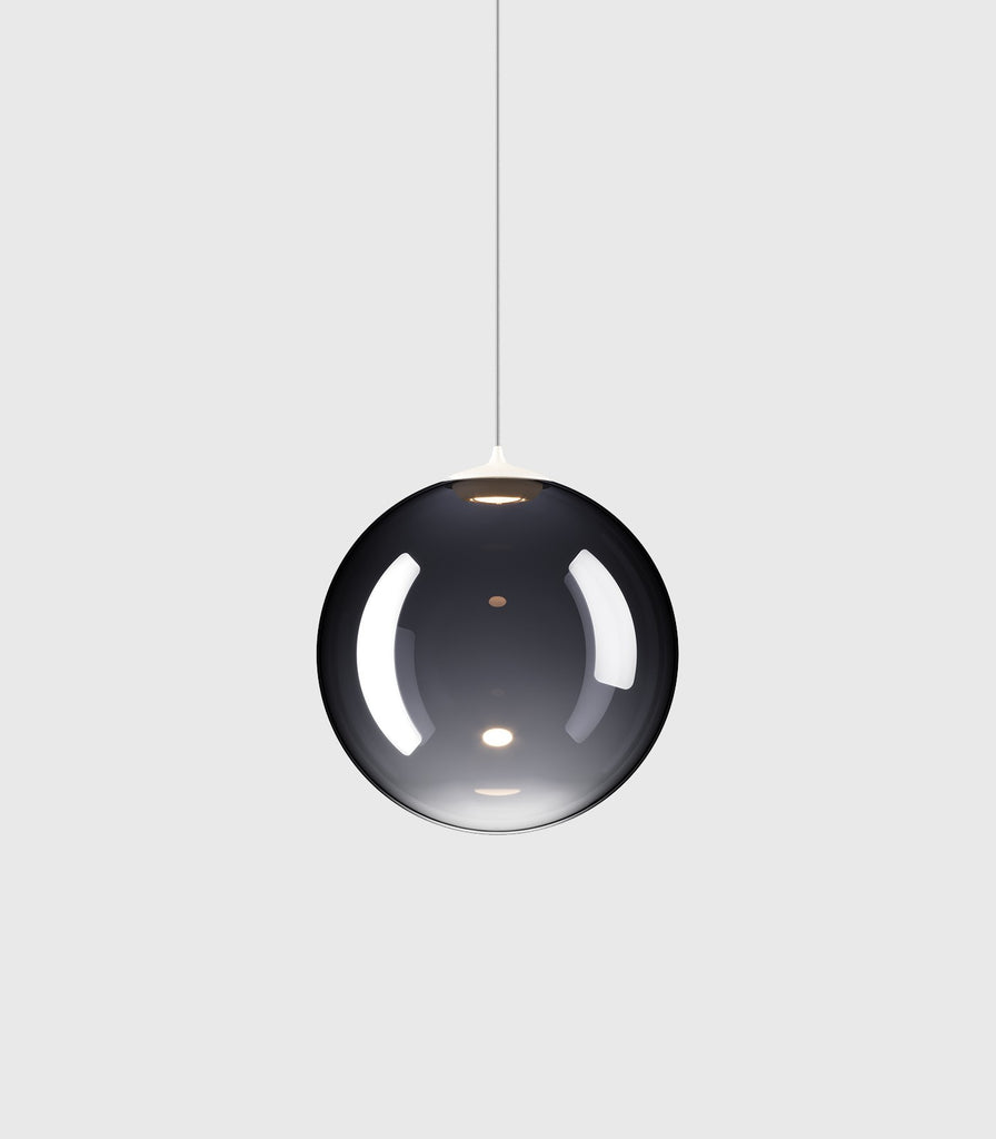 Lodes Random Solo Pendant Light in Large/Glossy Smoke