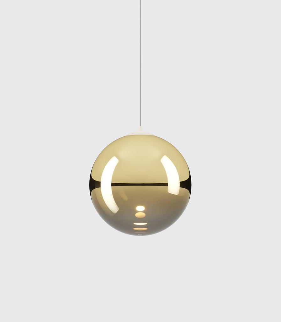 Lodes Random Solo Pendant Light in Large/Gold