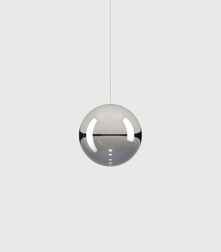 Lodes Random Solo Pendant Light in Medium/Chrome