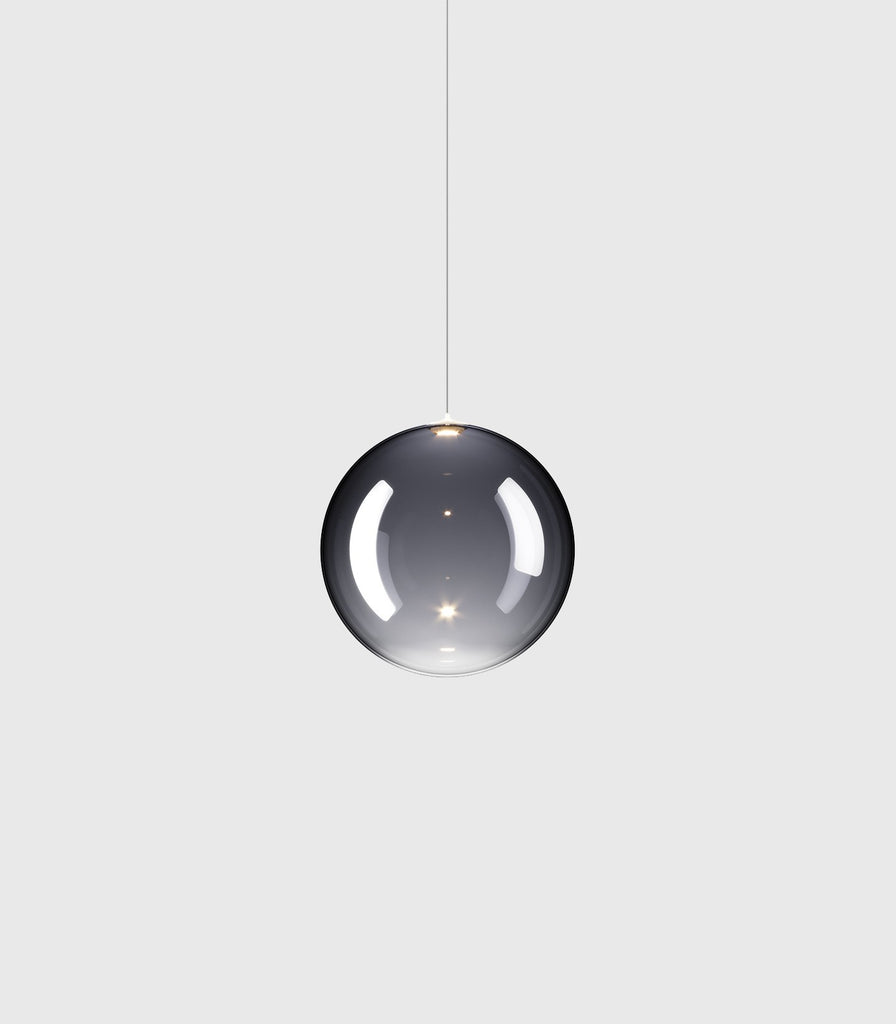 Lodes Random Solo Pendant Light in Medium/Glossy Smoke