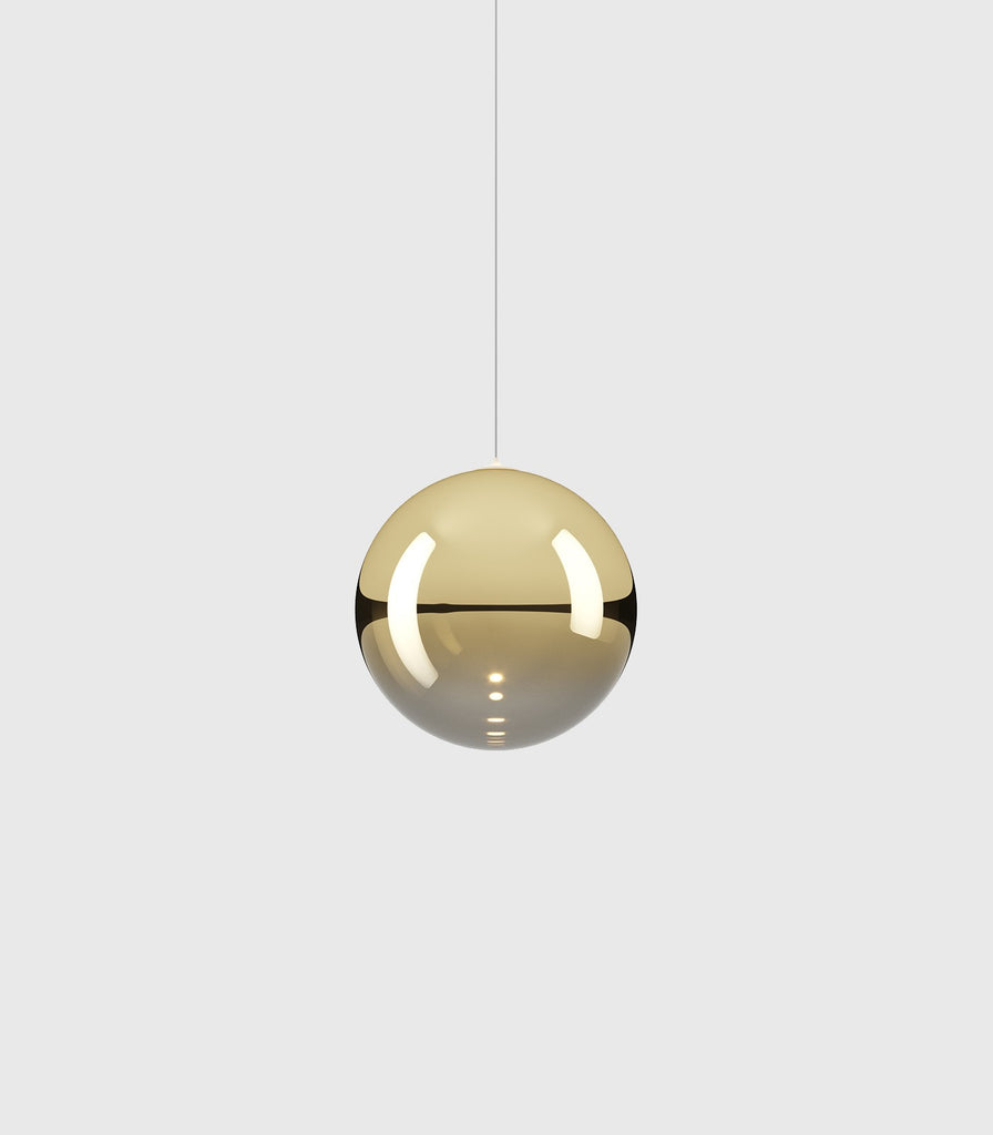 Lodes Random Solo Pendant Light in Medium/Gold