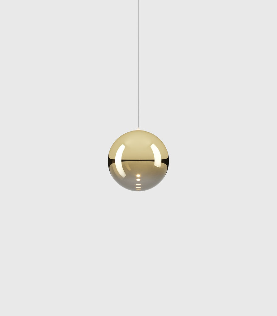 Lodes Random Solo Pendant Light in Small/Gold