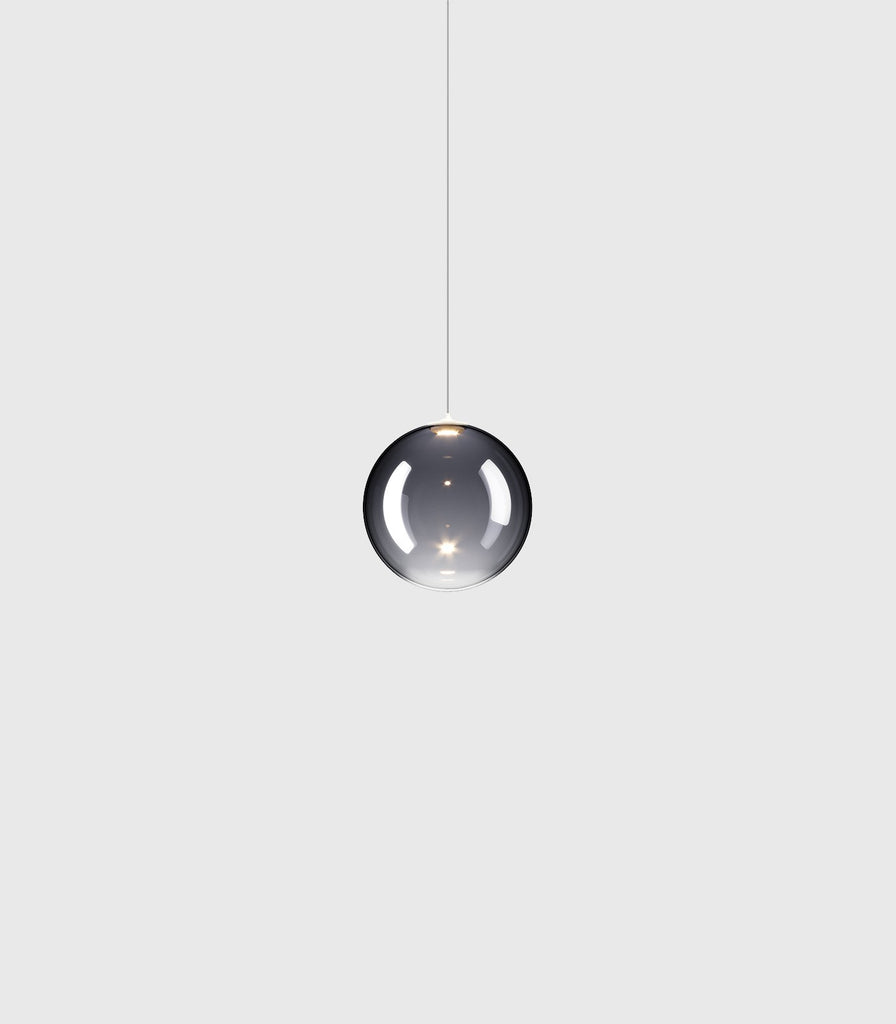 Lodes Random Solo Pendant Light in Extra Small/Glossy Smoke