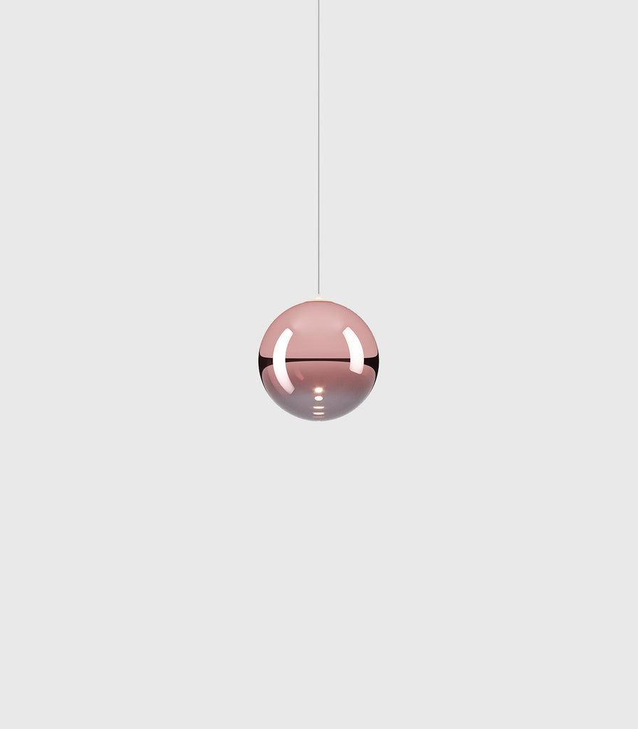 Lodes Random Solo Pendant Light in Extra Small/Rose Gold