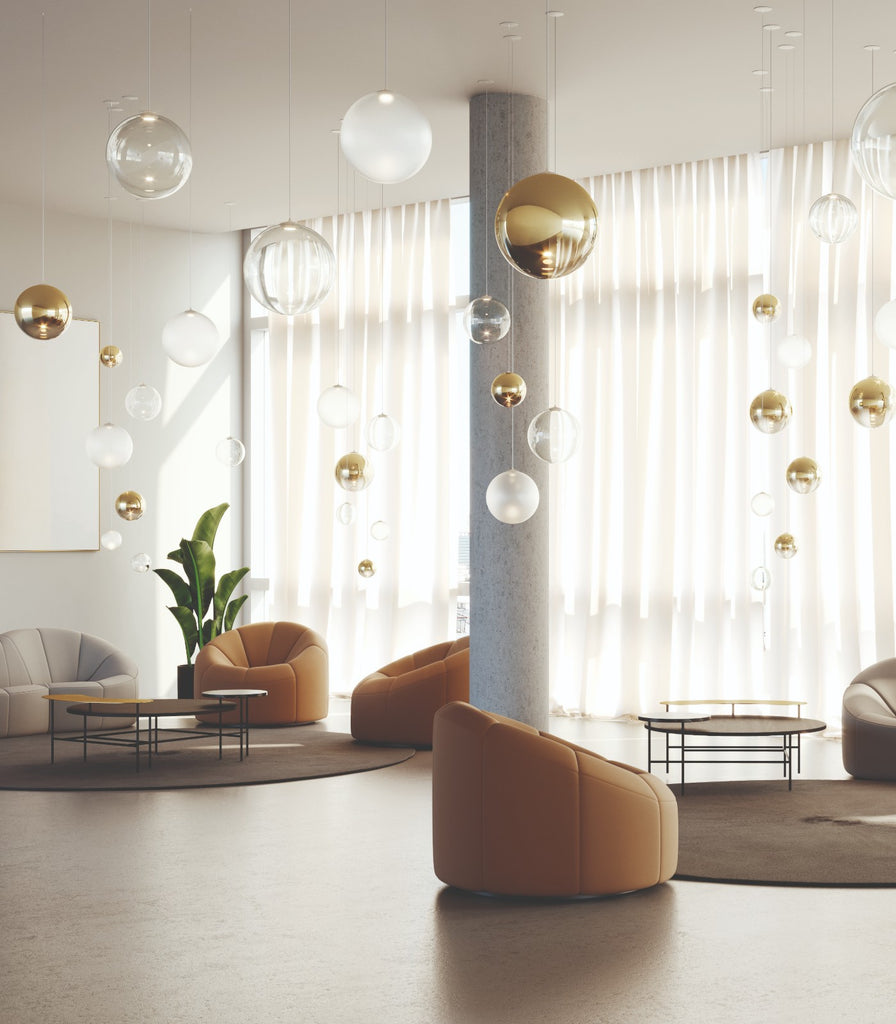 Lodes Random Solo Pendant Light featured within a interior space