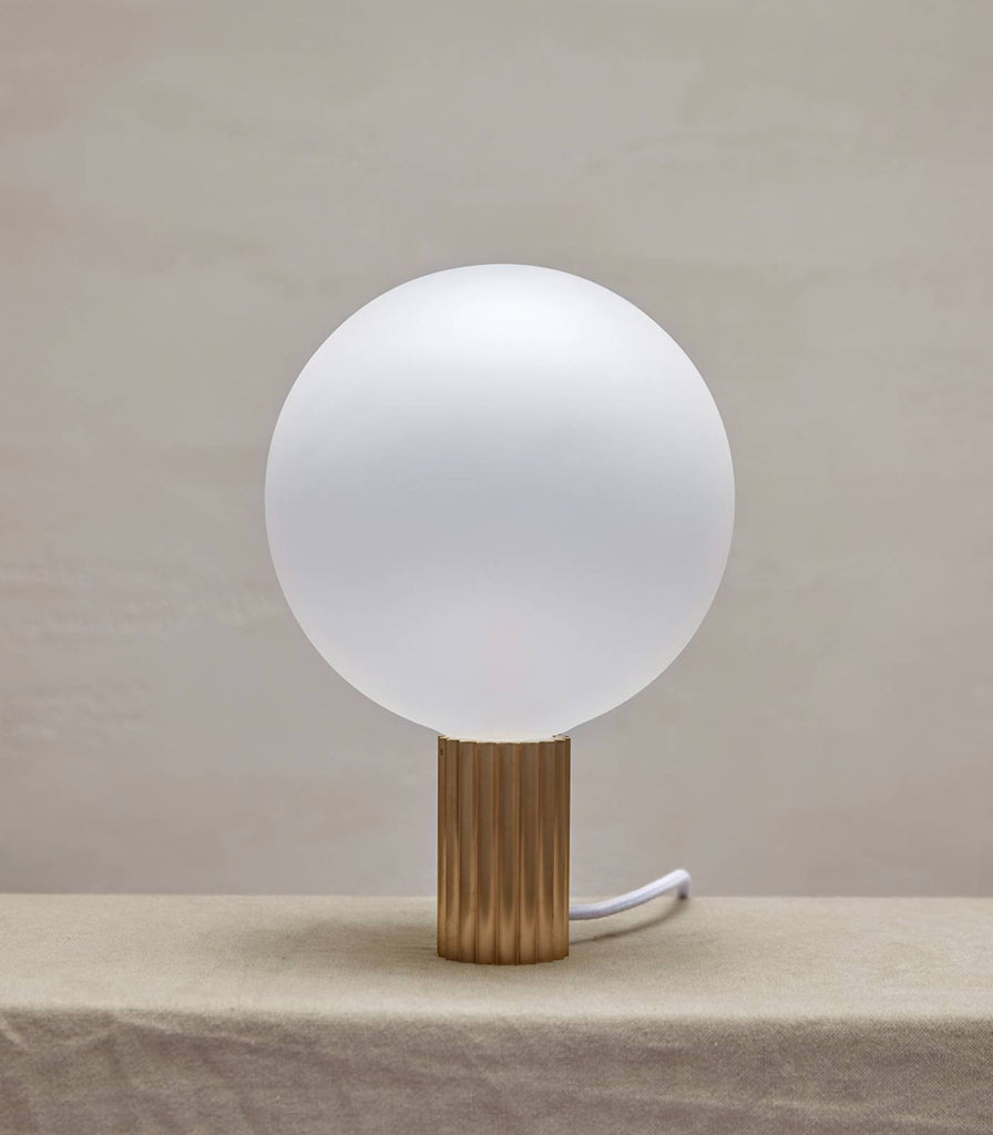 Marz Designs Attalos Table Lamp faetured within interior space